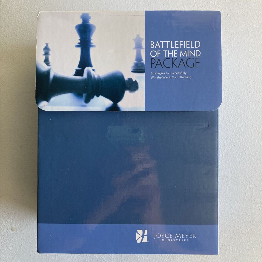 Joyce Meyer Battlefield of the Mind DVD Package Set New Sealed Christian Study